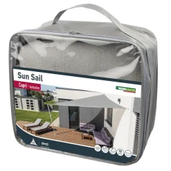 Dreieck-Segel Capri 4 x 4 x 4 m grau