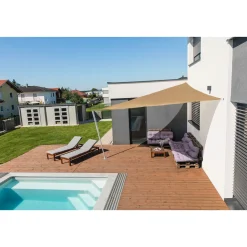 Dreieck-Segel Capri 5 x 5 x 5 m reed