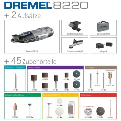 Akku-Multifunktionswerkzeug 8220-2/45*Dremel Discount