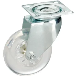 Dörner + Helmer Design-Lenkrolle mit Polyurethan-Rad 50 x 20 mm