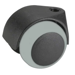 Doppelrolle für empfindliche Böden mit Rückenloch 50 mm*Dörner + Helmer Outlet