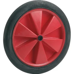 Dörner + Helmer Ersatzrad mit Kunststofffelge Gleitlager und Rillenprofil 185 x 24 mm