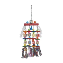 Dschungelspielzeug Cage Toy bunt 50 x 15 cm* Clearance