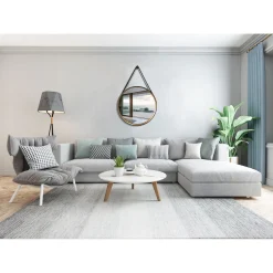 DSK Design Spiegel Black Primavera Dm 55 cm