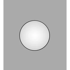 DSK Design Spiegel Silver Globo Black Dm 100 cm