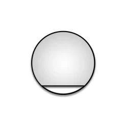 DSK Design Spiegel Silver Cosmos Black Dm 80 cm