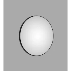 DSK Design Spiegel Silver Globo Black Dm 120 cm