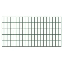 Doppelstab Gittermatte-Zaunsystem 200 x 100 cm grün^Durabil