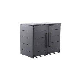 Durabil Metall-Mülltonnenbox Design für 2 x 240l