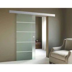 Glasschiebetür Stripes Soft Close 203,5 x 88 cm*Durabil