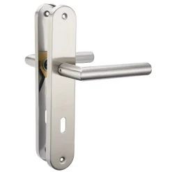 Langschildgarnitur Madeira silber*Durabil Best