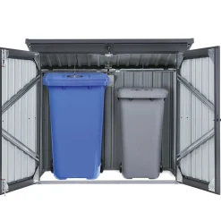 Metall-Mülltonnenbox Klassik für 2 x 240 L^Durabil Outlet