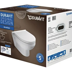 Spülrandloses Wand-WC-Set DuraStyle Basic Rimless*Duravit