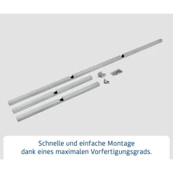 EcoStar Aluminium-Unterkonstruktion für Fußböden GH2 Typ1