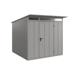 EcoStar Gerätehaus Elegant-PTyp 2RAL9007 1 flg