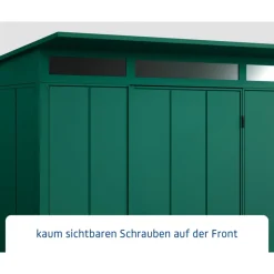 Gerätehaus Elegant-PTyp 2RAL6005 1 flg^EcoStar Sale