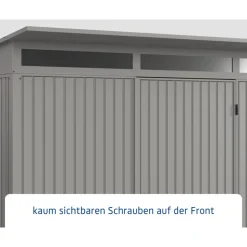 EcoStar Gerätehaus Trend-PTyp 3RAL9007 1 flg