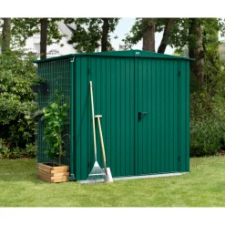 EcoStar Gerätehaus Trend-STyp 2RAL6005 2 flg