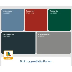 Gerätehaus Trend-STyp 3RAL3004 2 flg^EcoStar Discount