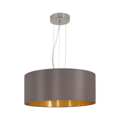 Hängeleuchte Maserio Durchmesser 53 cm silber*Eglo Discount