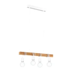 Eglo Hängeleuchte Townshend 4er weiß