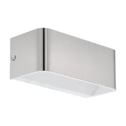 Eglo LED-Wandlampe Sania 4 20 x 8 cm silber