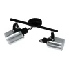 Eglo Spotserie Berregas 2 Spots schwarz