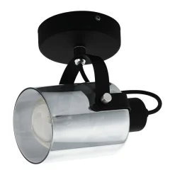 Eglo Wandleuchte Berregas schwarz