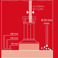 Schmutzwasserpumpe GE-DP 7935 N-A LL ECO^Einhell Best