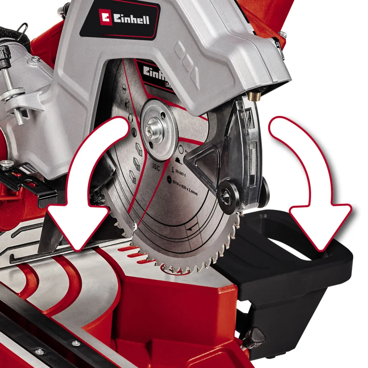 Einhell Zug-Kapp-Gehrungssäge TE-SM 216 Dual