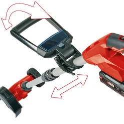 Einhell Akku-Fugenreiniger-Set GE-CC 18 Li mit Akku 5-teilig