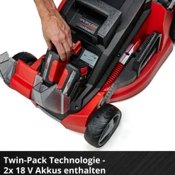 Akku-Rasenmäher-Set GE-CM 43 Li M 5-teilig^Einhell New