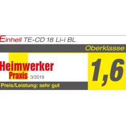 Akku-SchlagbohrschrauberTP-CD 18 Li-i BL 2 x 2,0Ah 4-teilig^Einhell Best