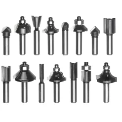 Einhell Fräser-Setz 8 mm 15-teilig