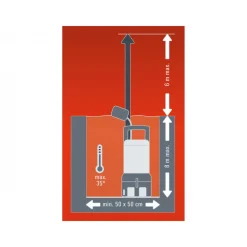 Einhell Schmutzwasserpumpe RG-DP 4525