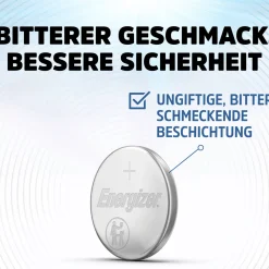 Energizer Knopfzelle „Ultimate“, CR2016, 2 Stück