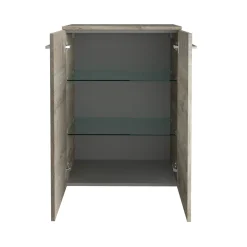 Fackelmann Doppel-Midischrank B.Style 602 x 826 x 320 mm Nature Oak