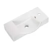 Gäste-WC Keramikbecken SBC 545 x 145 x 317 mm Weiß Hahnloch rechts*Fackelmann Outlet