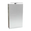 Fackelmann Gäste-WC Spiegelschrank rechts SBC 400 x 680 x 153 mm NatureOak
