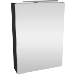 Fackelmann Gäste-WC Spiegelschrank rechts SBC 500 x 680 x 153 mm anthrazit