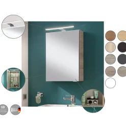 Gäste-WC Spiegelschrank rechts SBC 400 x 680 x 153 mm Steinesche^Fackelmann Sale