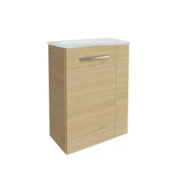 Gäste-WC Waschtischunterschrank links SBC 440 x 600 x 243 mm Sandeiche*Fackelmann Clearance