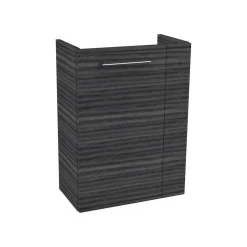 Fackelmann Gäste-WC Waschtischunterschrank links SBC 440 x 600 x 243 mm DarkOak