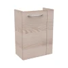 Fackelmann Gäste-WC Waschtischunterschrank links SBC 440 x 600 x 243 mm Alaska-Esche