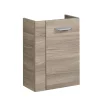 Fackelmann Gäste-WC Waschtischunterschrank rechts SBC 440 x 600 x 243 mm Steinesche