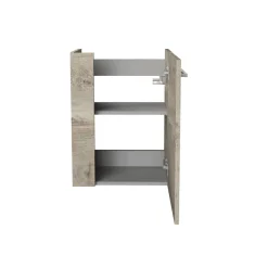 Gäste-WC Waschtischunterschrank rechts SBC 440 x 600 x 243 mm NatureOak^Fackelmann Discount