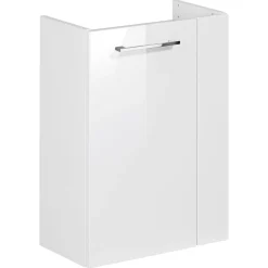 Gäste-WC Waschtischunterschrank links SBC 440 x 600 x 243 mm Weiß*Fackelmann Sale