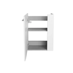 Gäste-WC Waschtischunterschrank links SBC 440 x 600 x 243 mm Weiß*Fackelmann Sale