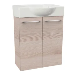 Fackelmann Gäste-WC Waschtischunterschrank SBC 520 x 600 x 243 mm Alaska-Esche
