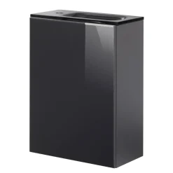 Gäste-WC Waschtischunterschrank links SBC 440 x 600 x 243 mm anthrazit/lackiertes Glas Anthrazit*Fackelmann Hot